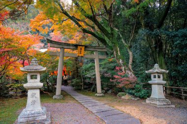 Kutsal Japon tapınağı sahnesi Bishamon Tanrısı ve geleneği 26 Kasım 2025