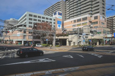 Biwa Gölü yakınlarındaki Otsu göl kenti 27 Kasım 2025