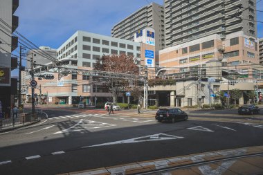 Biwa Gölü yakınlarındaki Otsu göl kenti 27 Kasım 2025