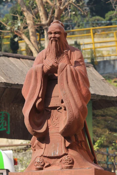 Laozi Lao Tzu en el templo chino — Foto de Stock