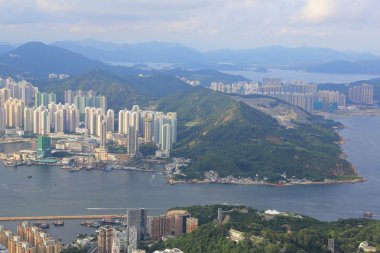 Doğu kowloon görünümünü Mount Parker