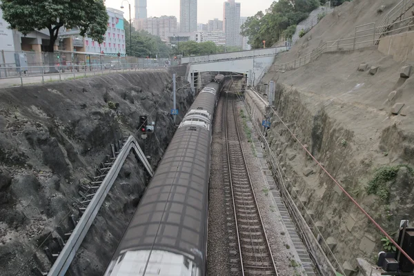 香港铁路 — 图库照片