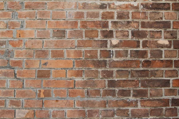 Rode baksteen muur achtergrond — Stockfoto