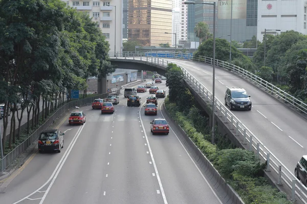 道路、香港で絶頂 — ストック写真