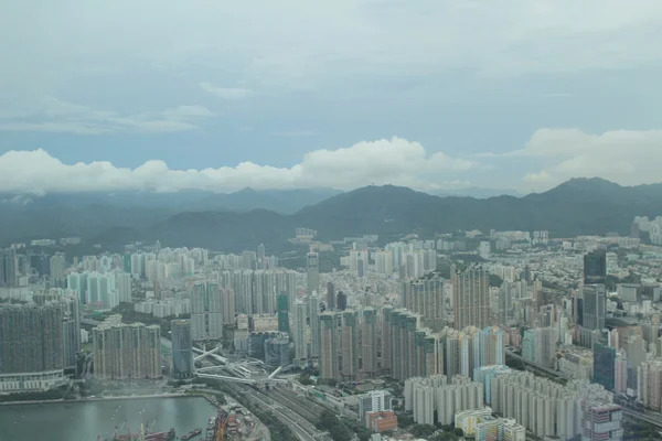 建设公寓模式 Hong 香港生活. — 图库照片
