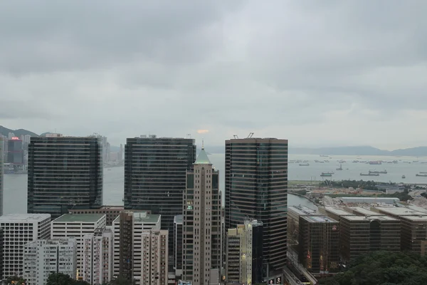 尖沙咀及香港岛 — 图库照片