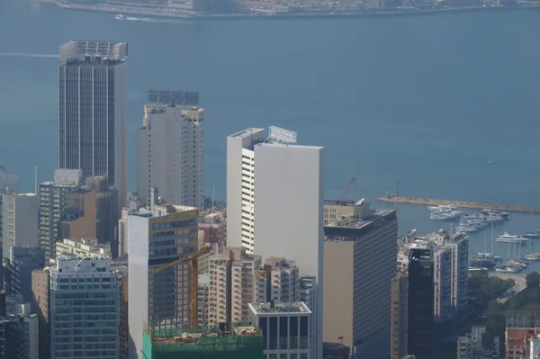 香港在一天中的城市建筑 — 图库照片