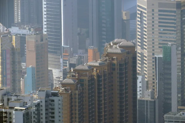 Bir gün kentsel mimari-hong Kong — Stok fotoğraf