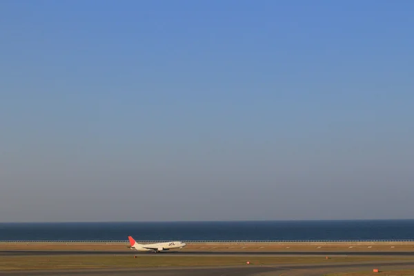 Nagoya, Port lotniczy Chubu pasa startowego — Zdjęcie stockowe