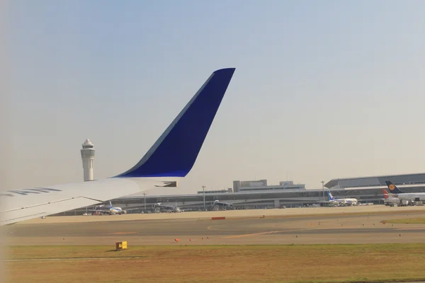名古屋名古屋国際空港セントレア離陸します。 — ストック写真