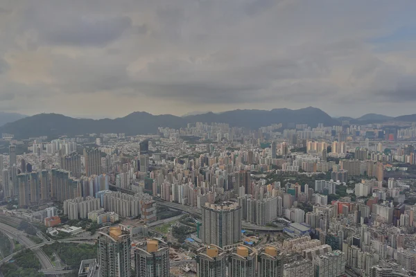 九龙，Hong 香港天际线 — 图库照片