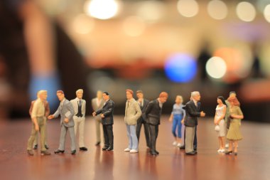 iş toplantı olay küçük rakamlar