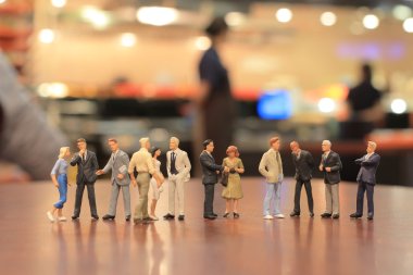 iş toplantı olay küçük rakamlar