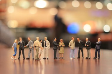 iş toplantı olay küçük rakamlar