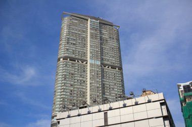 Hong kong aşağıdan bina