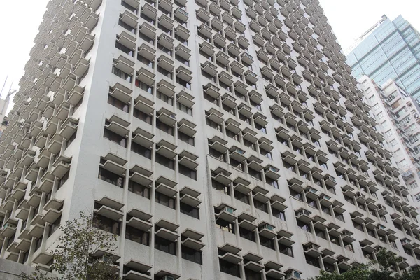Офисные здания в городе на HK — стоковое фото