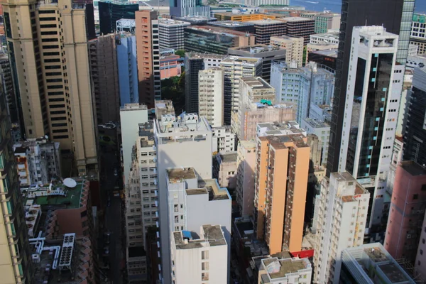 Edificio de apartamentos en Tsim Sha Tsui —  Fotos de Stock