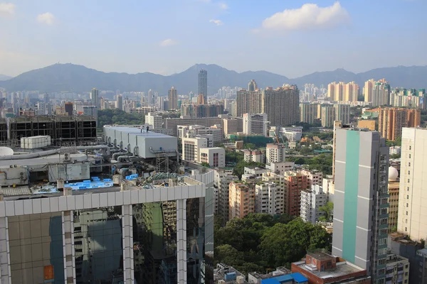 九龙城市景观的天空 — 图库照片