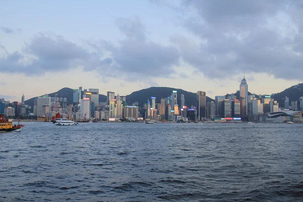 Eastern of hong kong harbour — Stock Photo, Image
