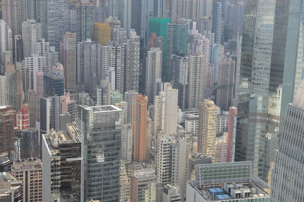 View from high view on Central downtown — Stock Photo, Image