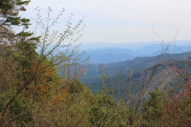 Yoshinogun görülen dağlar