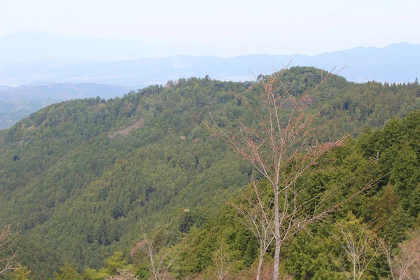 Montanhas vistas de yoshinogun — Fotografia de Stock