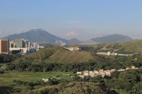 在新界东北部，Hong 香港马草垄 — 图库照片