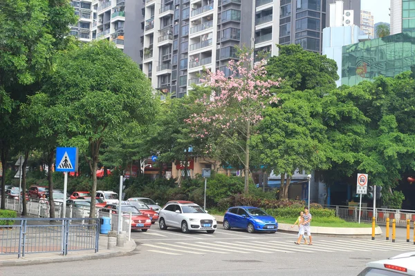 Urban utsikt över Shenzhen vägbanan — Stockfoto