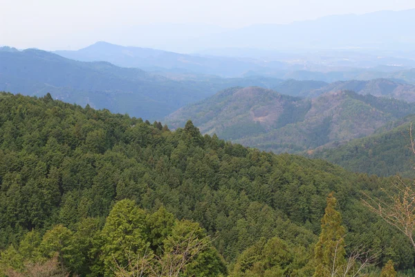 Montanhas vistas de yoshinogun — Fotografia de Stock