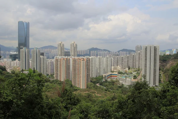 Quarry Bay, Tai Koo bölgesinin doğusunda, Isalnd — Stok fotoğraf