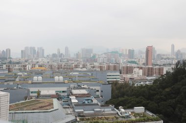 gökyüzü kowloon cityscape