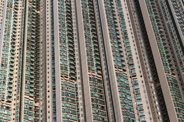 Wohnblock in Hongkong — Stockfoto