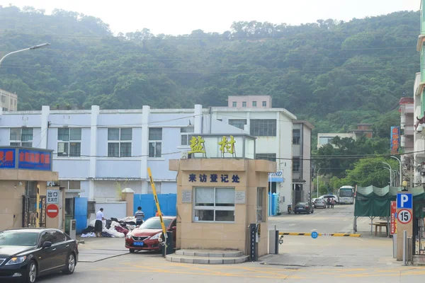 Vista urbana da estrada de Shenzhen — Fotografia de Stock