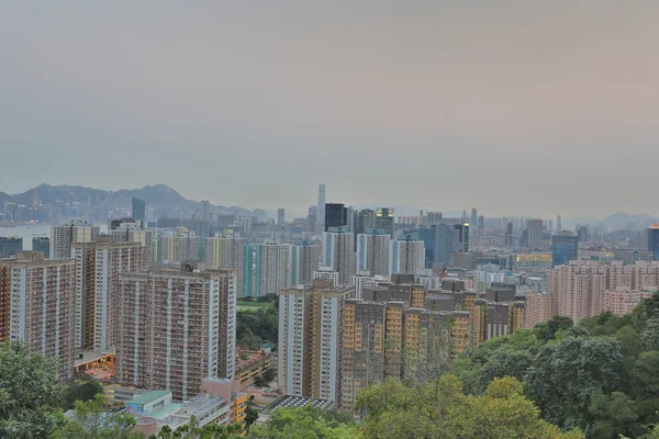 观塘以北的香港 — 图库照片