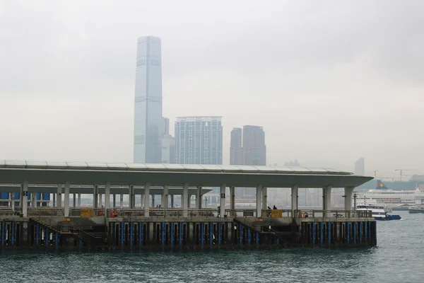 Ferry pier in central, Hong Kong — Stock Photo, Image