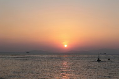 Batı Lamma kanal günbatımı