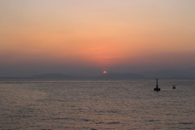 Batı Lamma kanal günbatımı