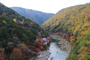 Arashiyama, Kyoto sonbaharda