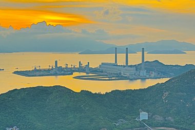 Ling Kok Shan dan Lamma görünümünü 