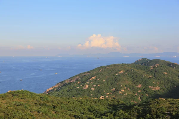 Lamma island jest jednym wielu Dalekie Wyspy w Hong Kongu — Zdjęcie stockowe