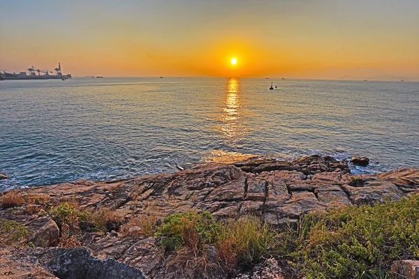 West Lamma Channel of sunset — Stock Photo, Image