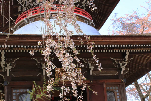 Храм Ёсино Микумари, Ёсинояма, Нара, Япония — стоковое фото