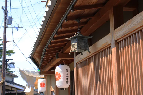 Maison japonaise dans le quartier de Nara — Photo