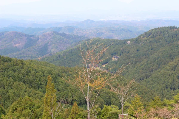 Montanhas vistas de yoshinogun — Fotografia de Stock