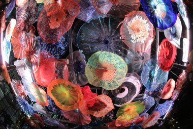 Noel aydınlatma, cam gibi yol