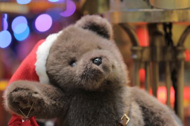 2015 yılında, sokaklarda Noel süsleri 