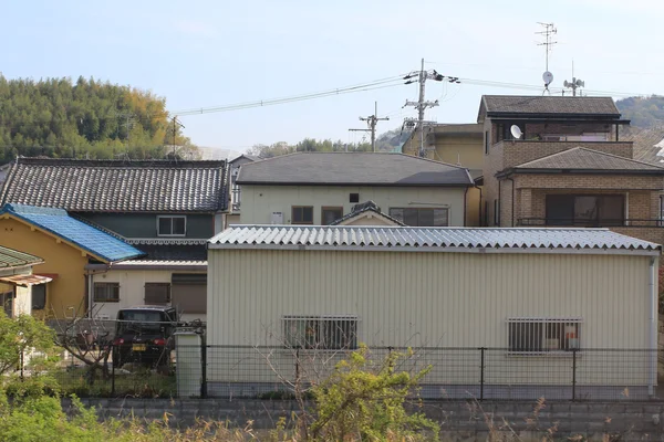Поля на террасе в Японии — стоковое фото
