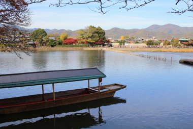 Yelken boatin Kyoto, Japonya Kasım