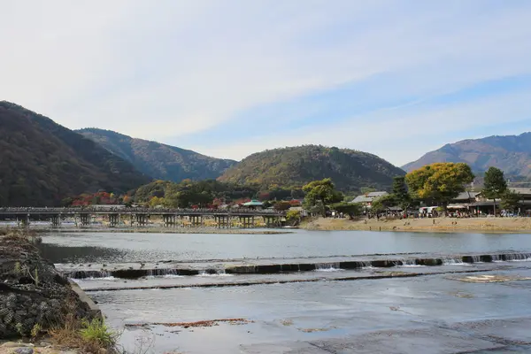 京都府嵐山橋 — ストック写真