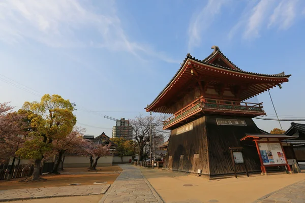 Templo Shitennoji en Tennoji Ward, Osaka — Foto de Stock